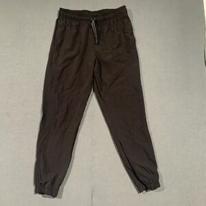 Athletic Works Boys Husky XL 14-16 Black Jogger Track Pants Elastic Waist
